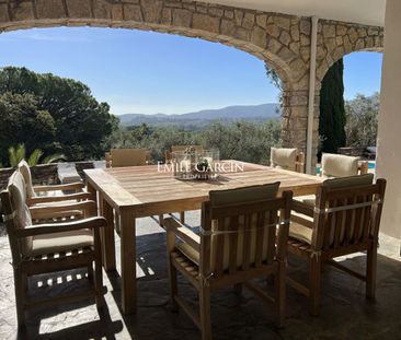 Bastide à la location - Grimaud - Vue campagne - Photo 6