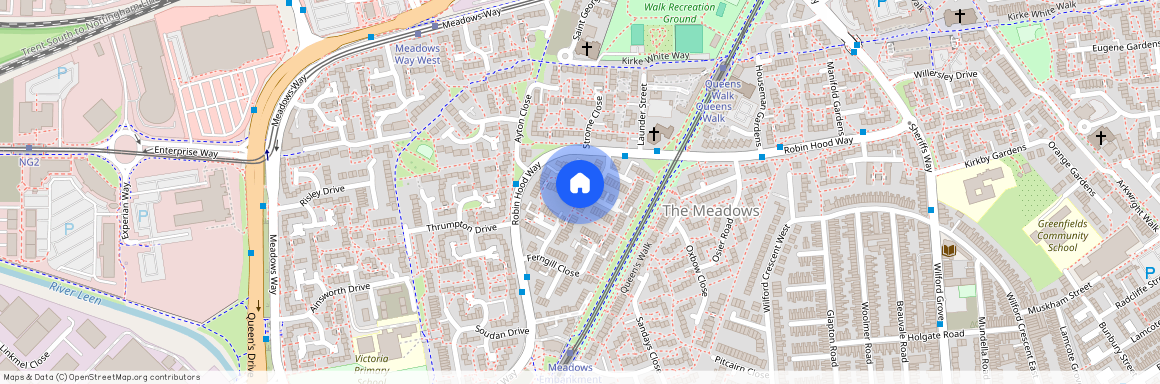 Meadows, NG2, Mickledon Close, P4521