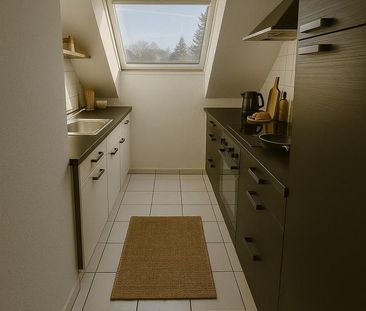 Moderne 2-Zimmer-Wohnung mit Balkon, Einbauküche & Stellplatz - Photo 2