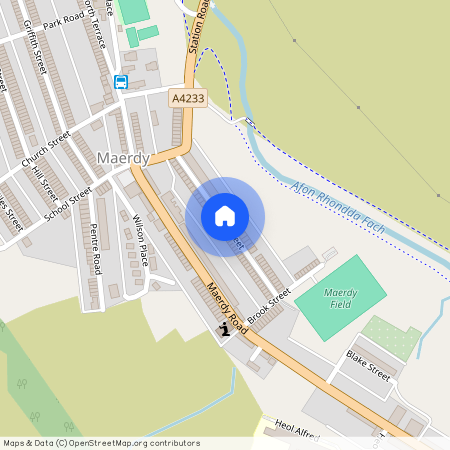 Oxford Street, Maerdy, CF43