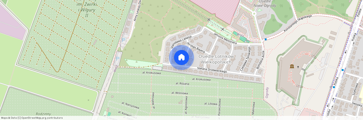 ul. 5 Stycznia, os. Lotników Wielkopolskich, Jeżyce, Poznań, wielkopolskie