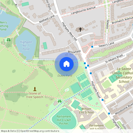 Highgate West Hill, Highgate, N6