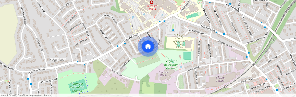 Winter Road, Barnsley, S75