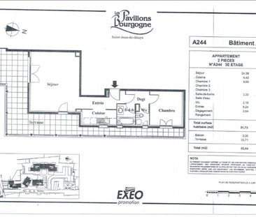 Location Appartement 2 pièces 51m² ST JEAN DE BRAYE 45800 - Photo 5