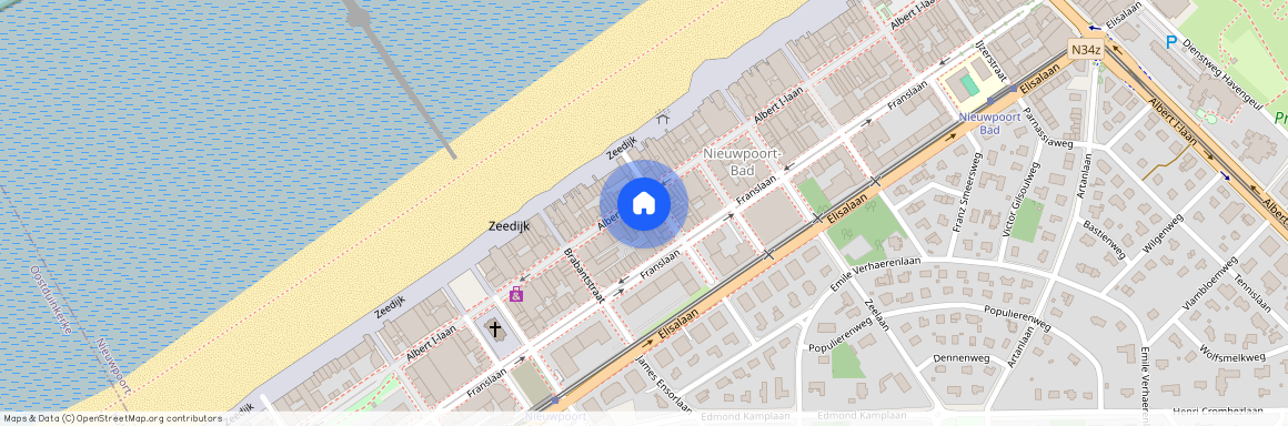 Albert I laan (res. Stuart) 245, 8620 Nieuwpoort