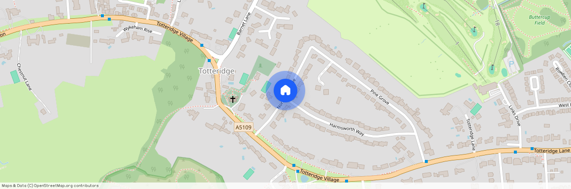 Northcliffe Drive, Totteridge, London, N20