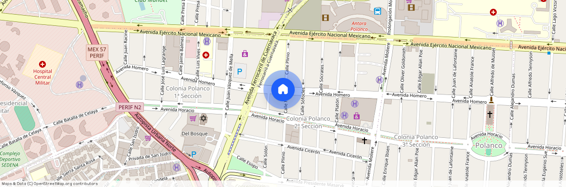 Avenida Homero 1520, Polanco 2ª Sección, 11560 Mexico City, CMX, Mexico