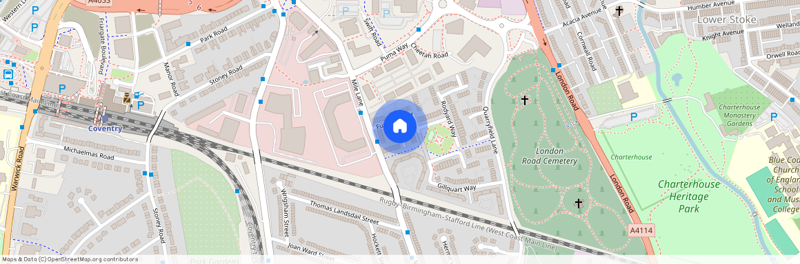 Perchfoot Close Warwickshire, CV1 2UB, Coventry