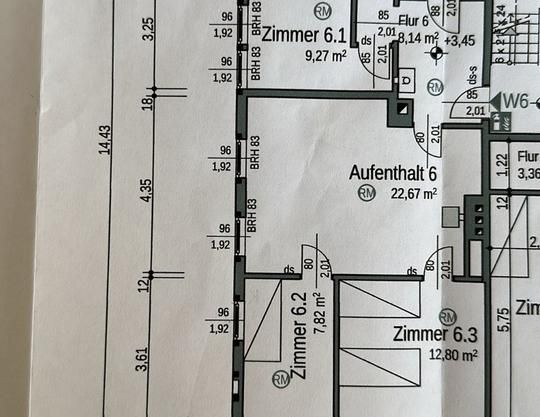 Gepflegte, helle 3-Zimmer-Wohnung mit Duschbad - Photo 1