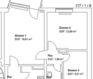 Freundliche 3 ZKB mit Balkon nahe Klinikum! - Photo 1