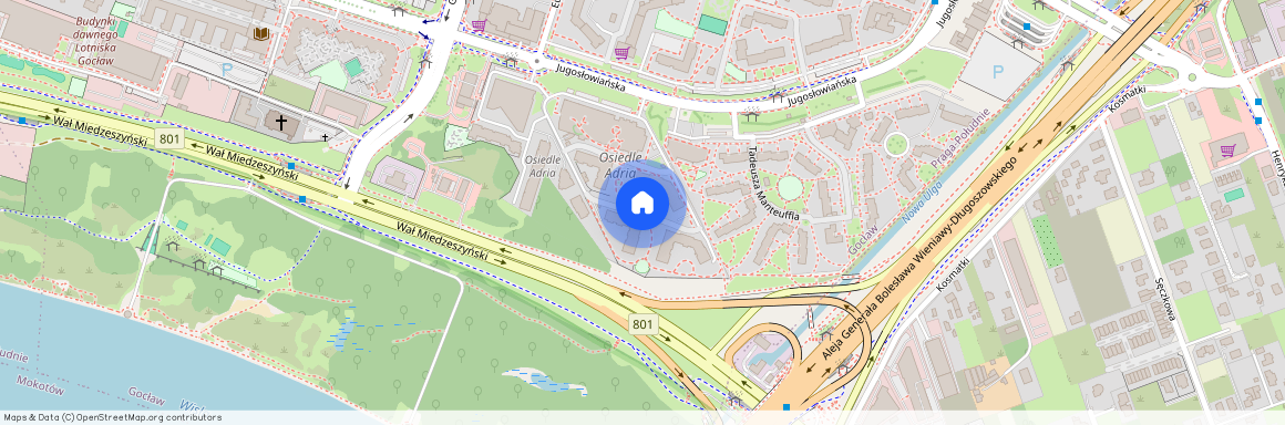 ul. Jugosłowiańska, Gocław, Praga-Południe, Warszawa, mazowieckie