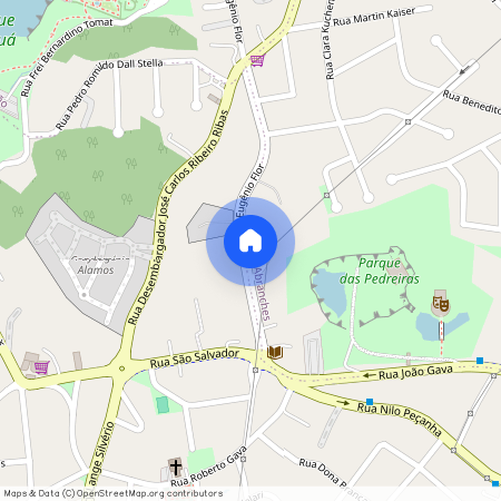 Rua Eugênio Flôr, 730 - A 210m do Parque Tanguá - Abranches, Curitiba, Paraná, 82130290
