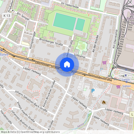 Detmolder Str. 183, 33604 Bielefeld - Bielefeld (Innenstadt)