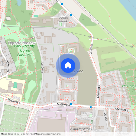 ul. Myśliwska, Płaszów, Podgórze, Kraków, małopolskie