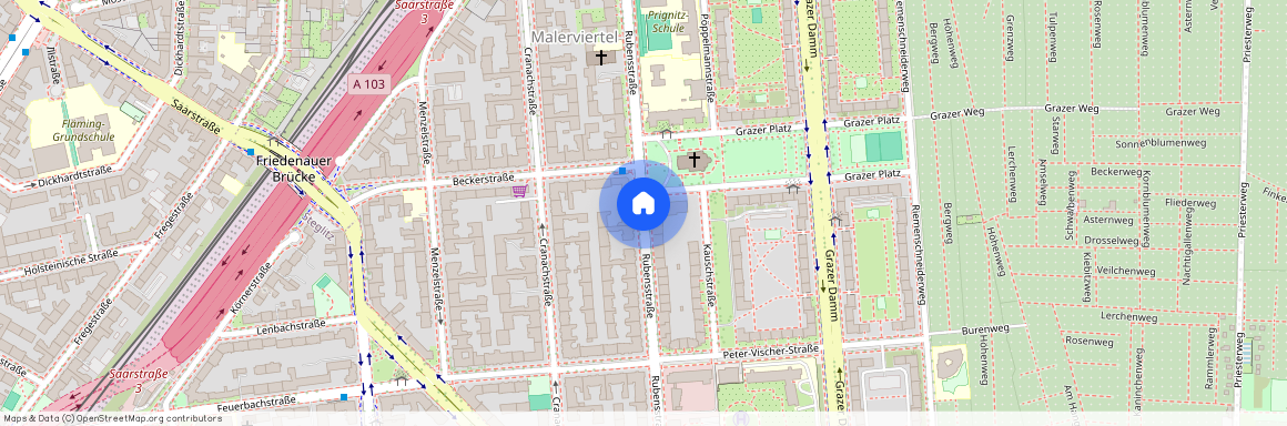 Rubensstr., Berlin, Schöneberg, 12157