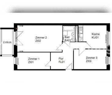 TAUSCHWOHNUNG Sanierte 3 Zimmer suchen neue Mieter - Photo 1