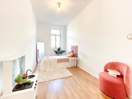 Stilvolle 3-Zimmer-Wohnung mit separater Küche in begehrter Grünruhelage nahe Gustav-Klimt-Park - Photo 4