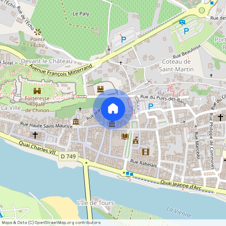 37500, Chinon