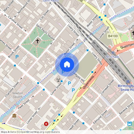 Birmimgham, Ludgate Hill, Ludgate Lofts, B3 1DW, Birmingham