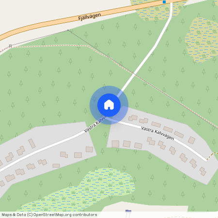 Västra Kalvvägen, Sälen