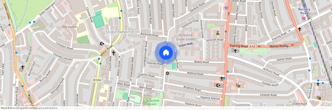 Nevill Road, Stoke Newington, London, N16