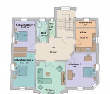 Wunderschöne 4-Zimmer Wohnung zu vermieten - Photo 3