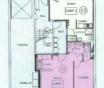 Location Appartement 1 pièce Meublé 23m² NANTES 44300 - Photo 6