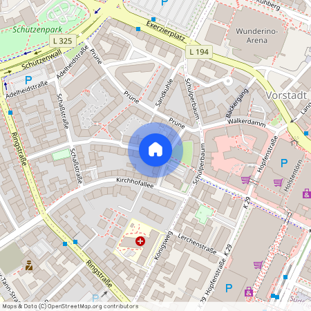 Herzog-Friedrich-Str. 65, 24103 Kiel, (Vorstadt), Deutschland