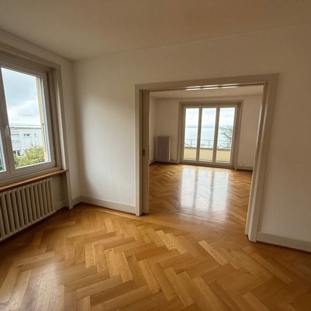 Appartement entièrement rénové avec vue imprenable sur le lac et les Alpes - Photo 3