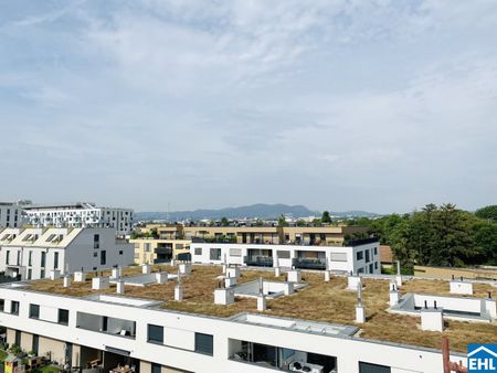 Modernste 1,5-Zimmerwohnung mit großem Garten und Terrasse! - Foto 2