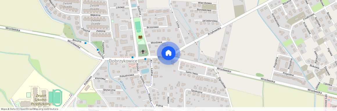 Dobrzykowice, Czernica, wrocławski, dolnośląskie