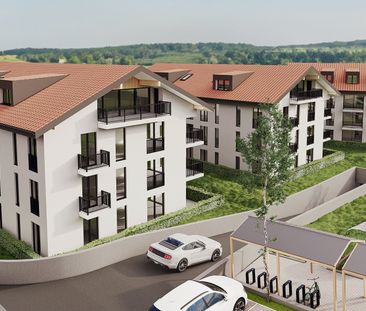 2.5, standing supérieur, 2ème étage, douche, balcon, cuisine avec îlot - Foto 4