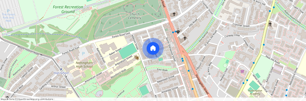 Flat A, 16A Colville Street, Nottingham, NG1 4HQ