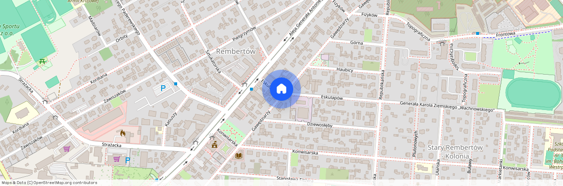 ul. Gawędziarzy, Stary Rembertów, Rembertów, Warszawa, mazowieckie