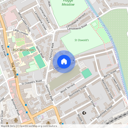 Chestnut Street, Worcester, Worcestershire, WR1