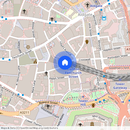 Crutched Friars, London