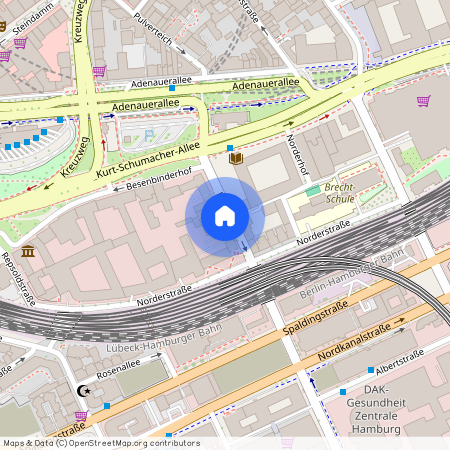 Nagelsweg 16, 20097 Hamburg-Mitte - Hamburg St. Georg