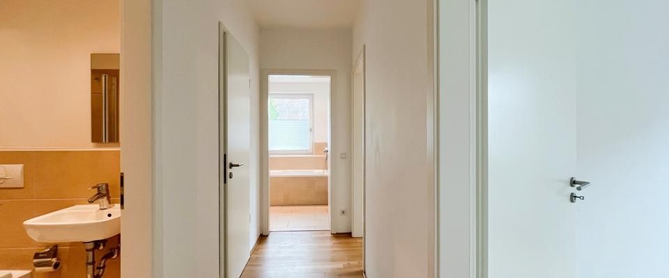 3-Zimmer-Erdgeschosswohnung mit Terrasse und Blick auf die Weser - Foto 1