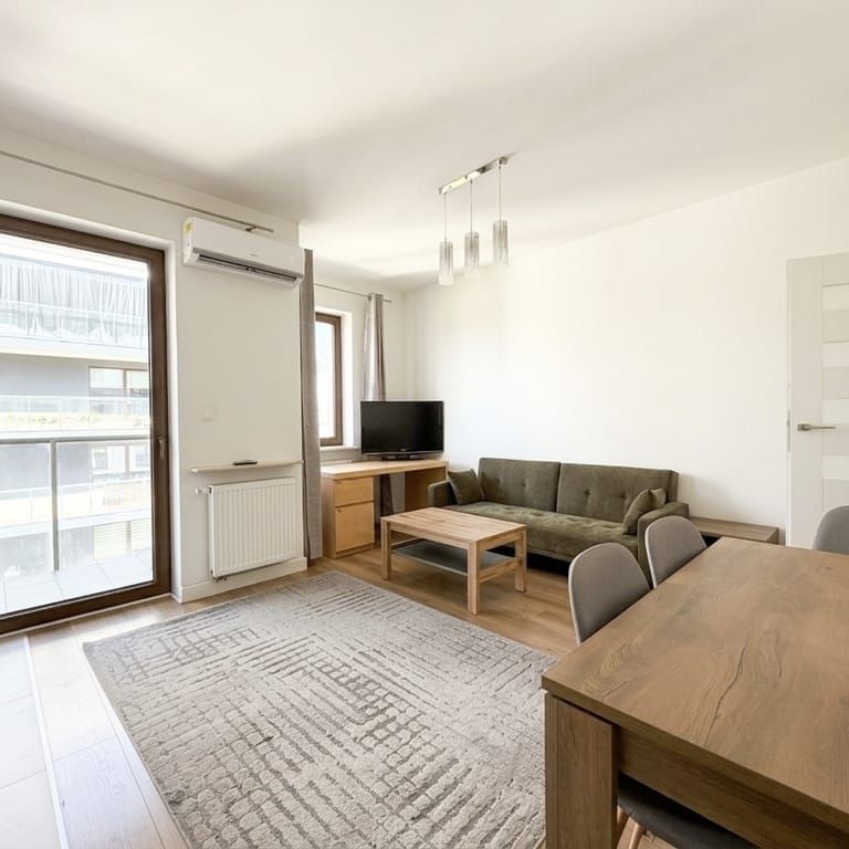 2-pokojowe, umeblowane mieszkanie z garażem, 43 m² 43 m² - Photo 1
