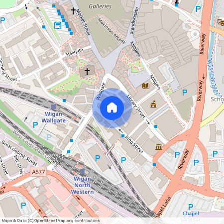 Rowbottom Square, Wigan, WN1