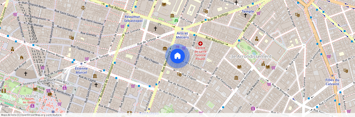 Rue des Gravilliers, Francja, Paris