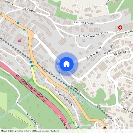 Toscano, Provincia di Como, Como, Casa, Via bellinzona 48