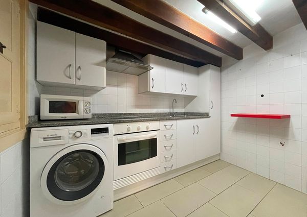 Centro Historico, apartamento un dormitorio amueblado con terraza, Paseo del Borne.