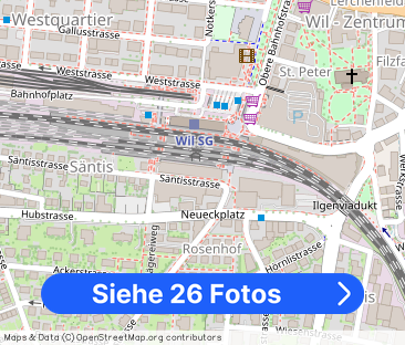 GH Railcenter Wil - Tiefgaragenparkplatz zu vermieten - Foto 1