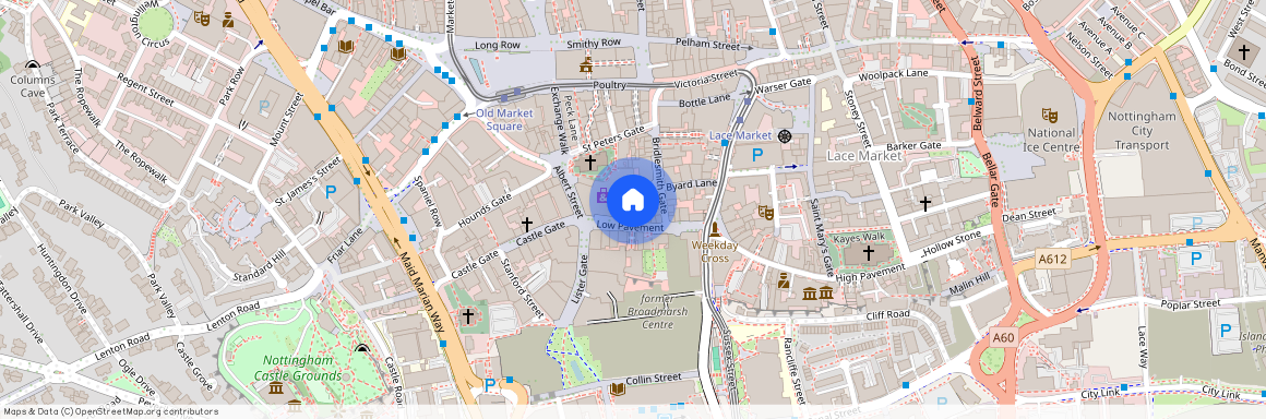 Flat 7 11-13 Low Pavement, Nottingham, NG1 7DQ