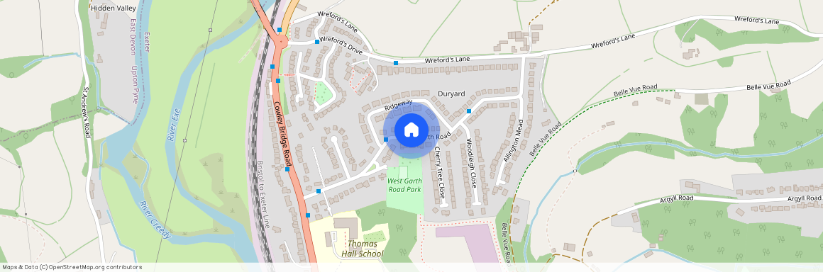 West Garth Road, Exeter