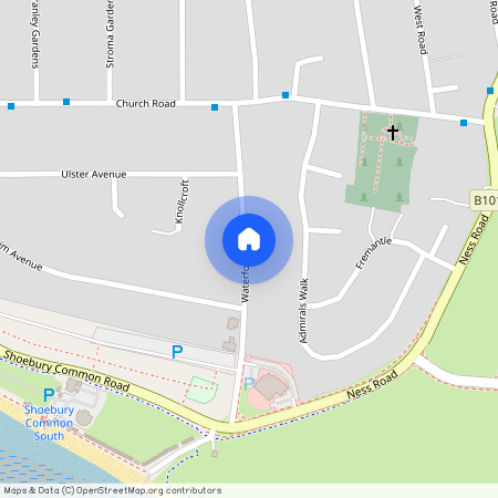 Southend-On-Sea, Shoeburyness, Waterford Road, SS3 9HH, Essex