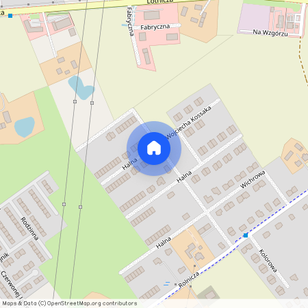 ul. Halna, Banino, Żukowo, kartuski, pomorskie