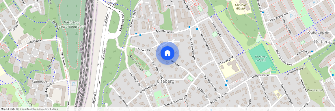 Ottesångsvägen, Älvsjö