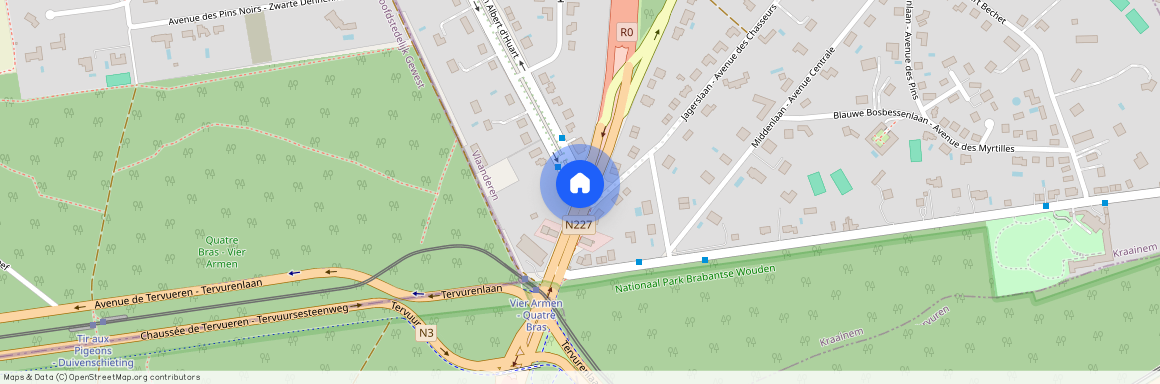 Chaussée de Malines, 1950, Kraainem